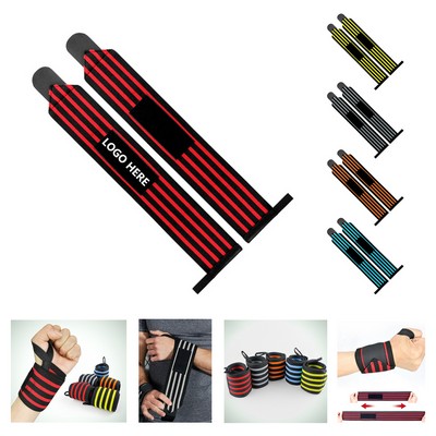 Pro Lifting Wrist Wraps with Secure Closure