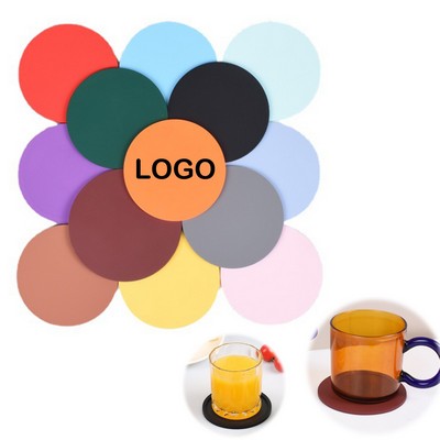 Soft Rubber PVC Coaster