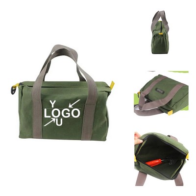 Heavy-Duty Canvas Tool Tote Bag
