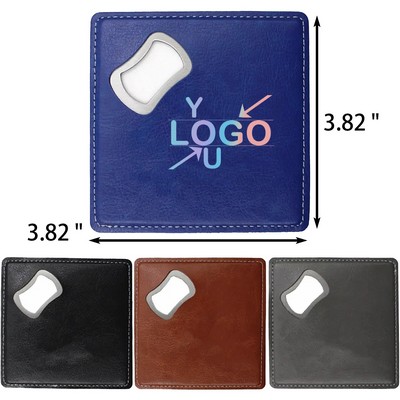 Promotional Coaster Bottle Opener