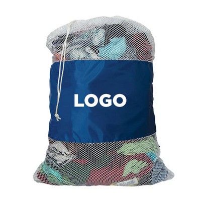 3.3' All Mesh Washing Bag Drawstring Laundry Bag