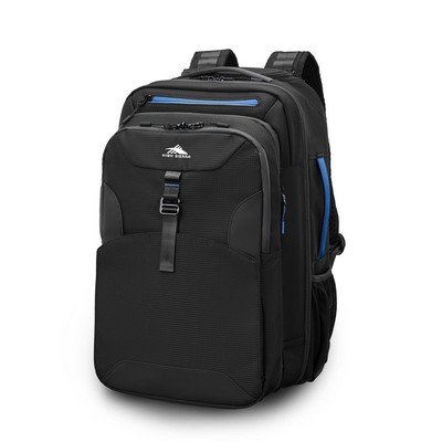 High Sierra Hi-Life 3-in-1 Wheeled Black Backpack