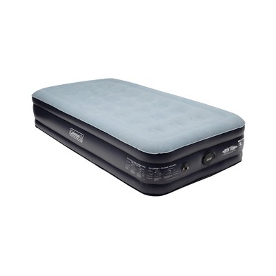 Coleman Supportrest Double-High Airbed W/ Built-In Rechargeable Pump
