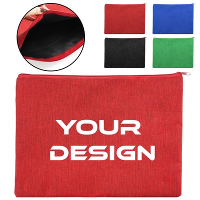 Zippered Pouch Bag