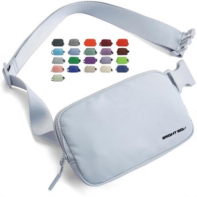 Women's Mesh & Zip Belt Bag