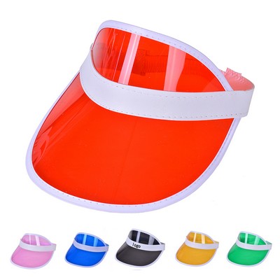 Clear PVC Sun Visor
