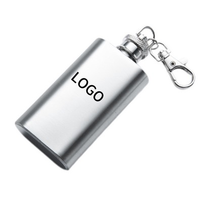 Stainless Steel Keychain Flask