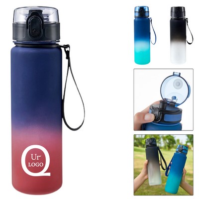 33.8OZ Gradient Color Sports Bottle