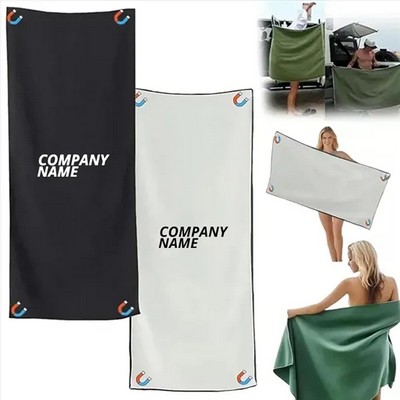 Magnetic Outdoor Bath Towel