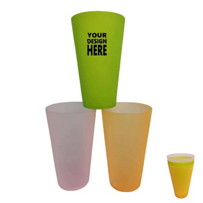 16OZ Clear Frosted Party Cup