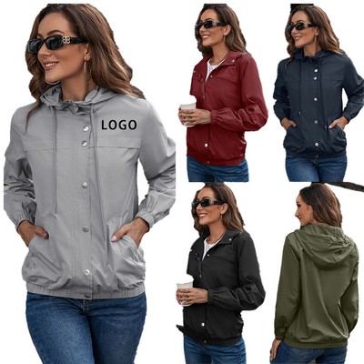 Waterproof Rain Jacket And Hood