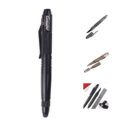 Multi Functional Aluminum Tactical Pen
