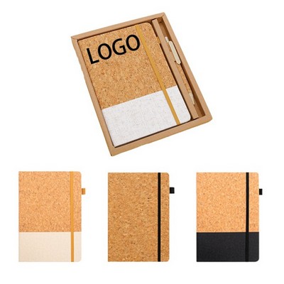Wheat Straw Combined Notebook Gift Box