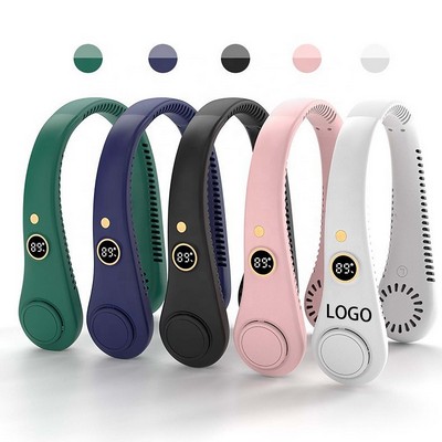 Powerful Quiet Wearable Neck Fan for Summer