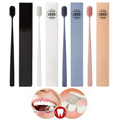 Comfortable Fine Soft Bristled Toothbrush