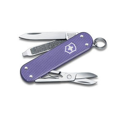 Classic SD Alox 5 Function Swiss Army Knife - Electric Lavender (Purple)