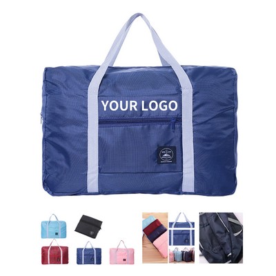 Polyester Lightweight Foldable Duffel Travel Bag 25L Capacity With Zipper