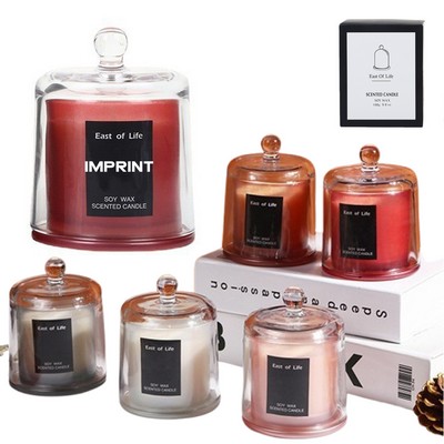 3.8 Oz. Scented Candle With Glass Cover
