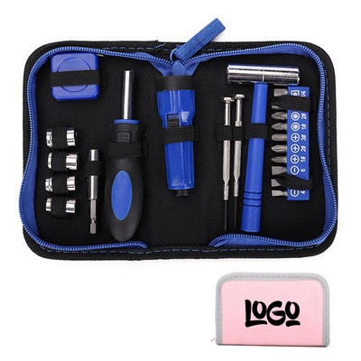 21PCS Screwdriver Led Work Light Tool Set