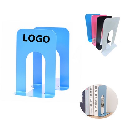 L-Shaped Metal Bookshelf