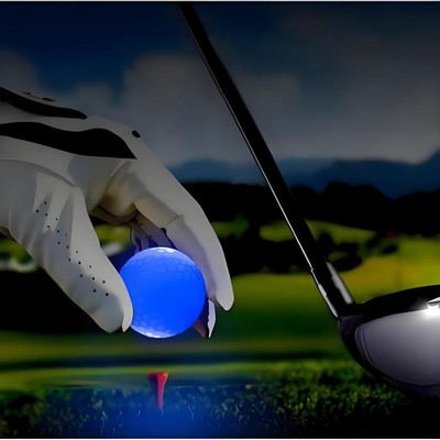 Colorful LED Illuminated Golf Ball