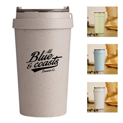 13 Oz Eco-friendly Wheat Straw Tumbler