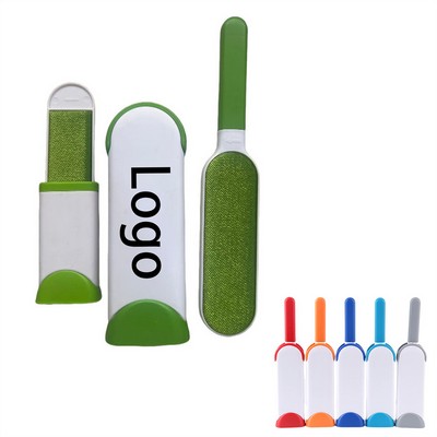Double-Sided Lint Remover Brush for Clothes and Bed Sheets