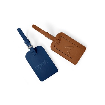 Saver Leather Luggage Tags