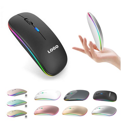 Wireless Charging LED Computer Mouse