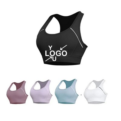 High Impact Racerback Sports Bras for Women