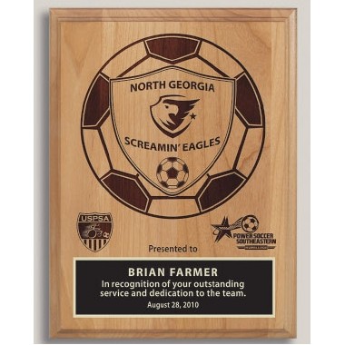 Red Alder Wood Plaque (6" x 8")