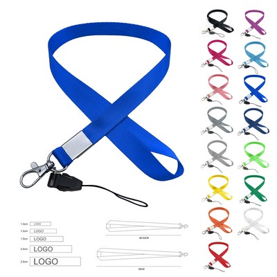 1/2" Lanyard w/ Lobster Claw