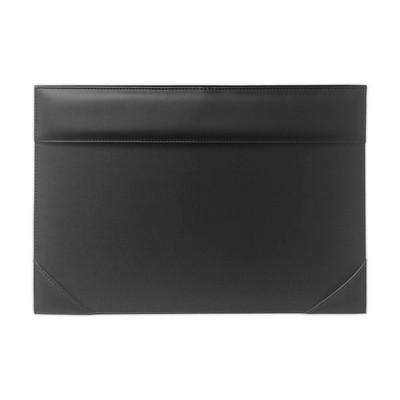 Black Leather Wall Calendar Holder