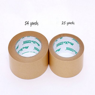 Customized 2" Waterproof Kraft Brown Paper Packing Tape