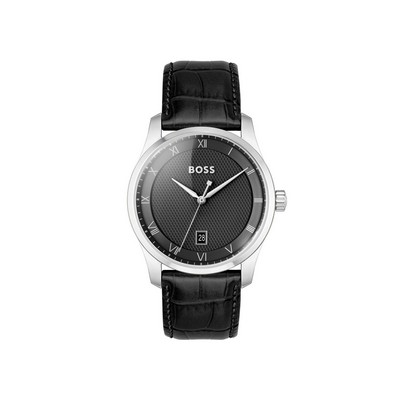 Hugo Boss Principle Gents Black Dial Watch