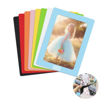 8" Fridge Magnet Photo Frame