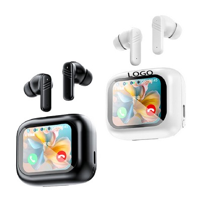 TWS Wireless Bluetooth Translation Headset With Touch Screen