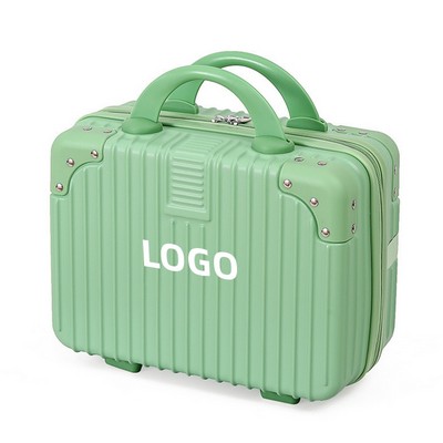 Custom 14-Inch Mini Carry-On Cosmetic Case with TSA Lock