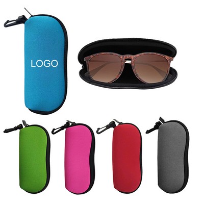 Portable Durable Sunglasses Case With Hook