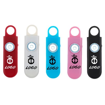 Portable Personal Safety Alarm Keychain with Light