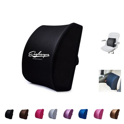 Memory Foam Back Support Cushion