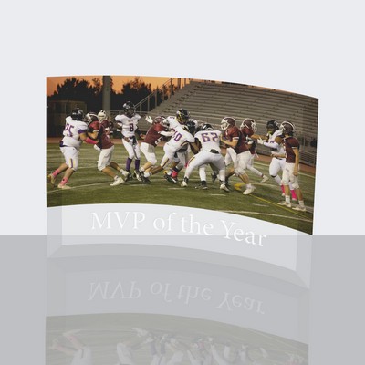 10" x 7" Split Curved Glass Print