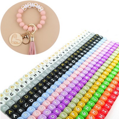 Rubber Letter Beads