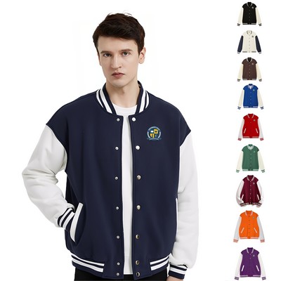 Unisex Baseball Varsity Jacket | Classroom Uniforms