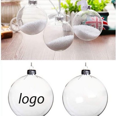 3.15" Transparent Suspension Decoration Spheres