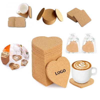 Irregular shaped Cork Coaster Gift