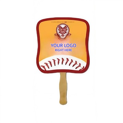 Personalized Customized Cardboard Paper Fan 8"x8"