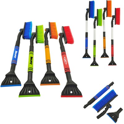 Telescopic Car Snow Brush with Ice Scraper