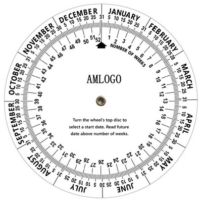 Romantic Date Planner Wheel