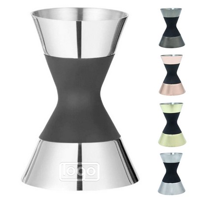 1oz Stainless Steel Double Ended Measuring Cup